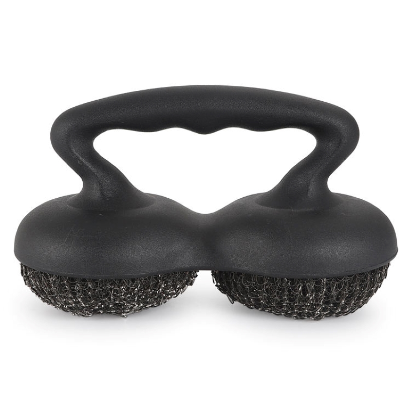 BBQ Grill Brush ανοξείδωτο σύρμα με πλαστική λαβή