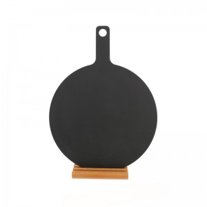 Ξύλο ινών πίτσα πίτσα τροφίμων που σερβίρει με λαβές πίτσα κοπής